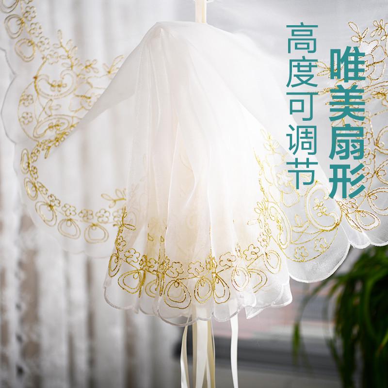 美式欧式乡村短帘半帘 气球帘提拉帘窗帘纱帘飘窗罗马帘升降窗帘