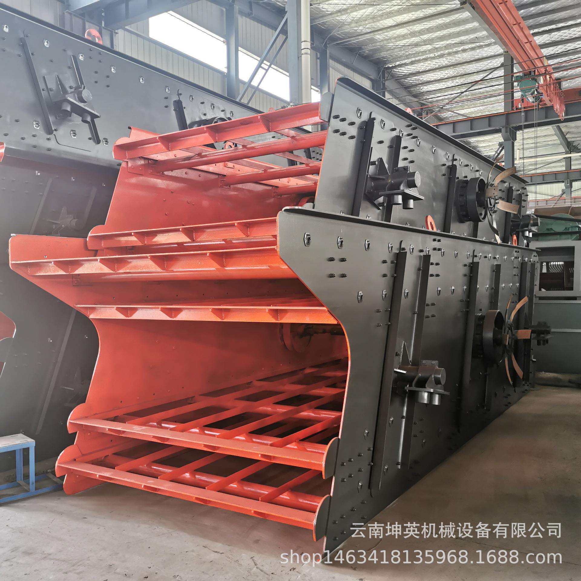 云南小型振动筛 砂石生产线矿用圆震动筛 生产沙石振动筛分设备