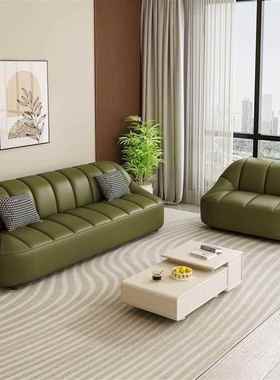 小户型客厅新租款沙发现代酒简约KVC家接用公寓出房店办公轻奢直