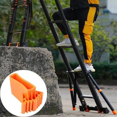 2 Pcs Folding Ladder Mat Feet Protector Cover Pads Non-skid