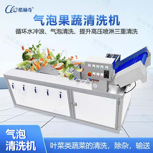 气泡臭清洗机多少钱TXY乐一台 氧哪洗菜机好佛山优机里械生产厂家