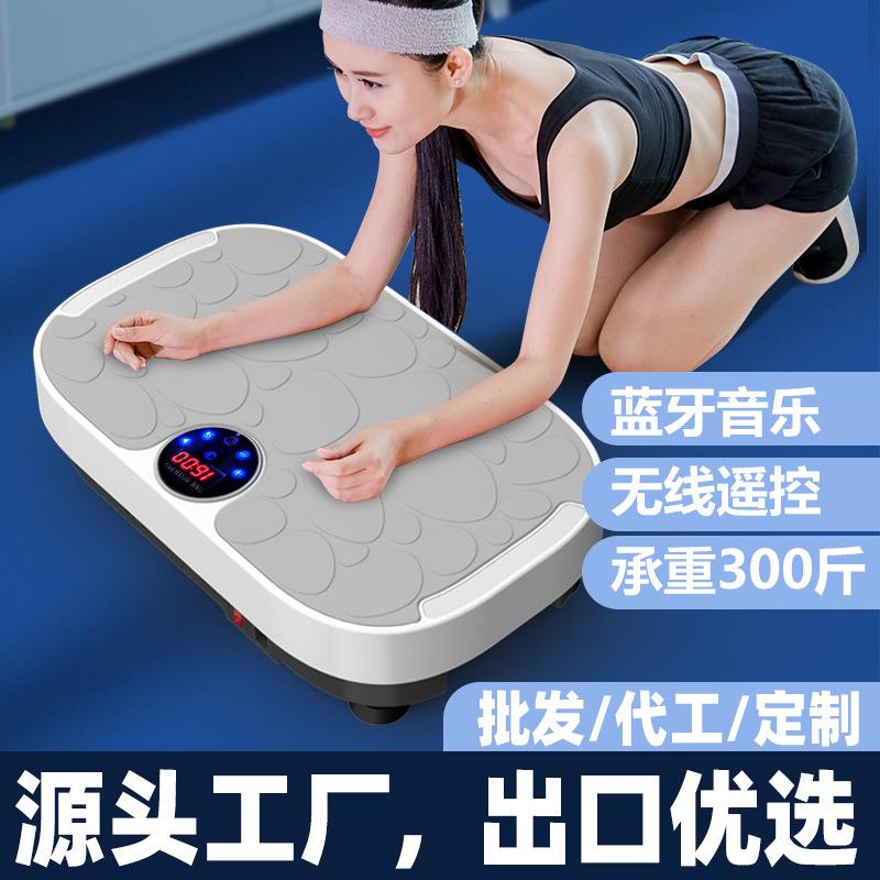 源头工厂新款家用迷你mini甩脂机懒人震动运动抖抖机震动板