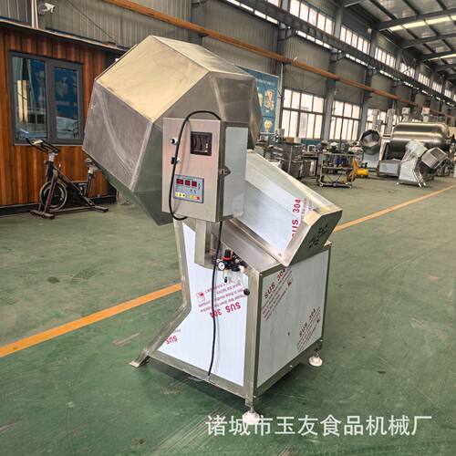八角调味机工供应 BJ-800锈钢全自动角滚筒调味厂机304不锈不钢八