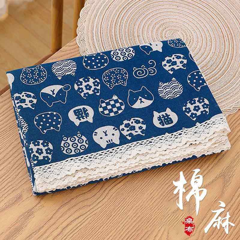 万能盖巾多用棉麻花边冰箱电视床头柜防尘盖布餐桌茶几小圆桌桌布,居家布艺,万能盖巾,淘宝优惠券,粉丝福利购,淘宝优惠卷