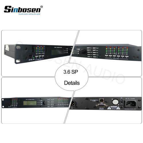 3.6SP3进6出专业数字音频处理器功放音响效果器立体声调音
