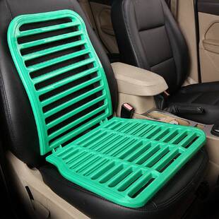 夏季 通风汽车坐垫塑料透气凉席座垫面包车货车轿车夏天通用靠背垫