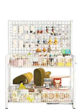 Tuy加粗方管摆摊小推车可折叠冰粉甜品花车货架寿司夜市移动出摊