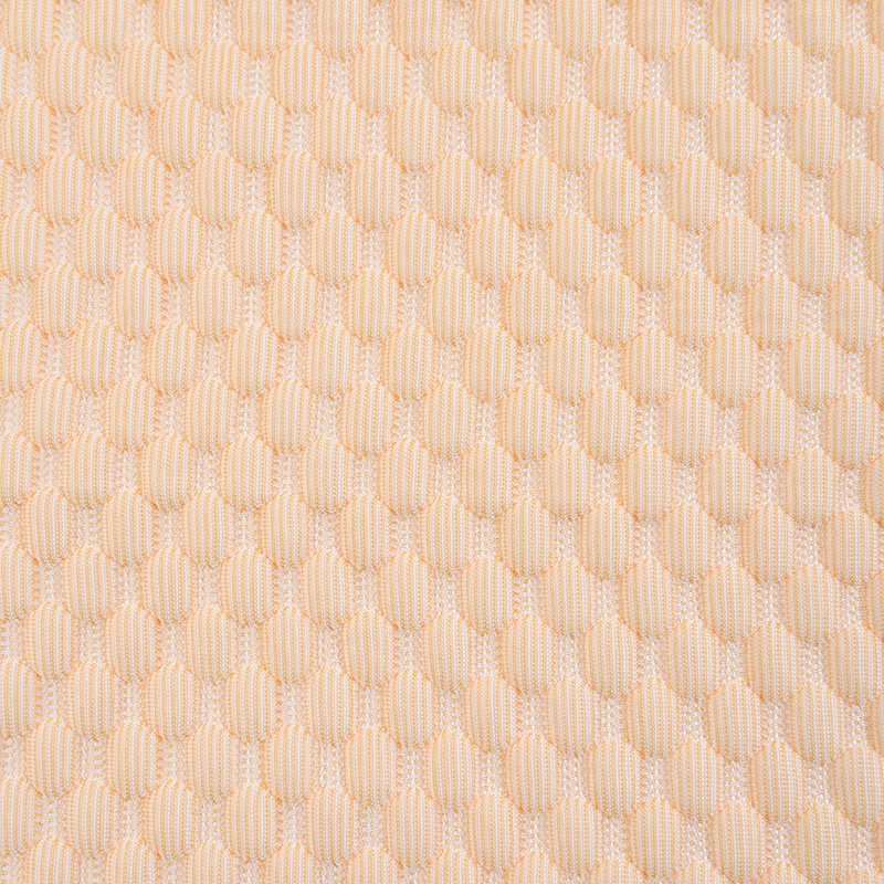 空气层家感丝 凉席枕套床垫夹层冰冰3d纺面料豆豆布料春夏