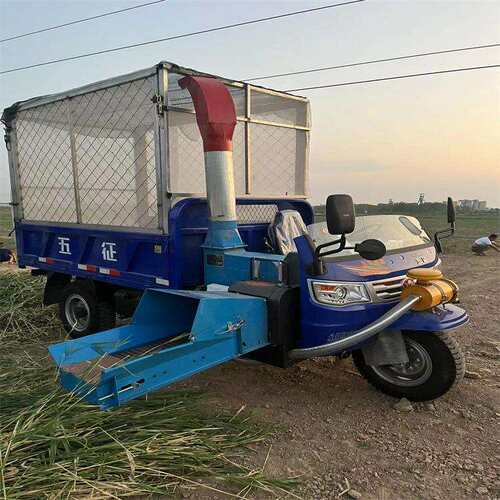 大型养牛场铡揉一体车农作物秸秆自动切断机自动进料养殖铡草机