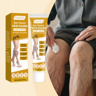Venom easily and nourishing Cream Care Leg Bee HOUKEA