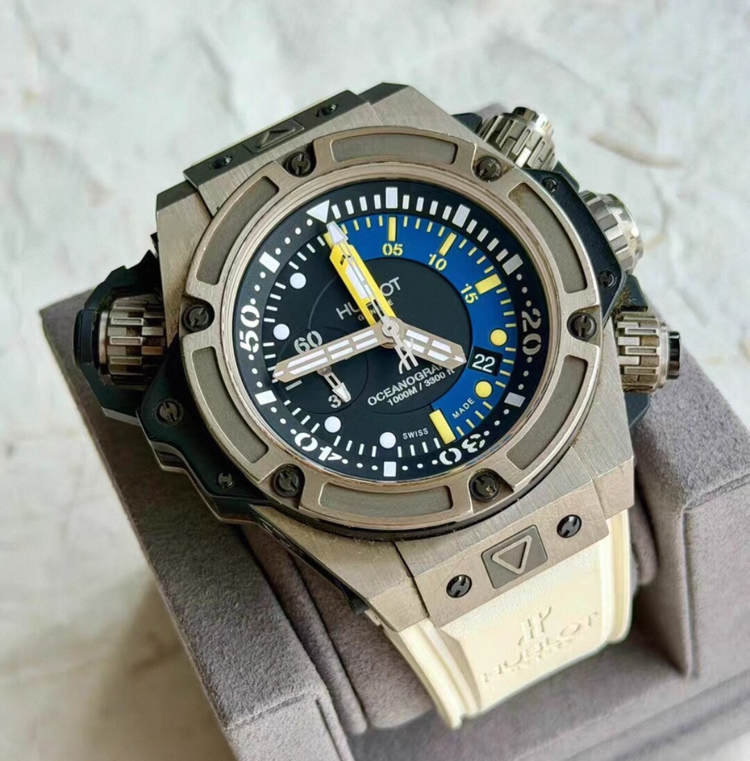 盒证98新48mm宇舶732.NX.1127.RX王者至尊钛金属自动机械男表防水