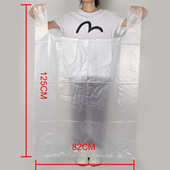 82x125加厚特大号白色塑料袋批发蔬菜食品棉服打包袋防尘方便胶袋