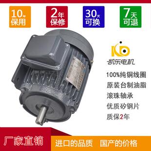 耐高低温长轴马达1100W台款卧式工业烤箱电机三相步电动机马达