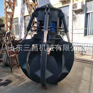 行车梅花抓液压无线遥控莲花抓废铁抓钢器生活垃圾抓具厂家供应