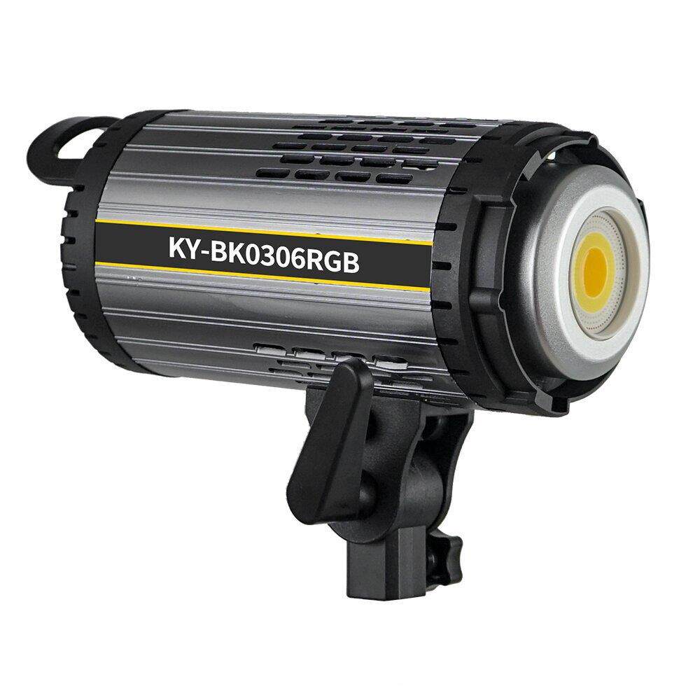 新款RGB100瓦金属太阳灯直播摄影补光八代KY-BK0306RGB补光灯
