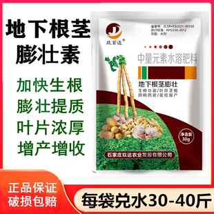 地下根茎膨大素土豆红薯萝卜山药地瓜姜蒜块根块茎叶面肥促长控旺
