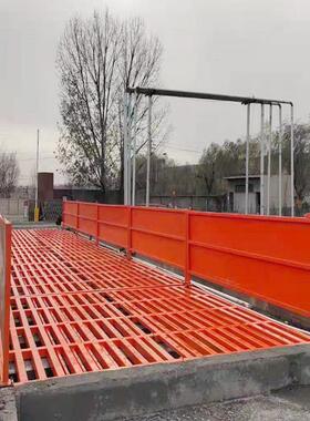 鲁鸿12米加长建筑工地洗车台全自动车辆冲洗设备工程车洗轮机