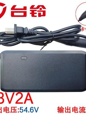 原装铃20ah充电器安时瓶安插12ah15台2a3a车48v锂电池电动伏云
