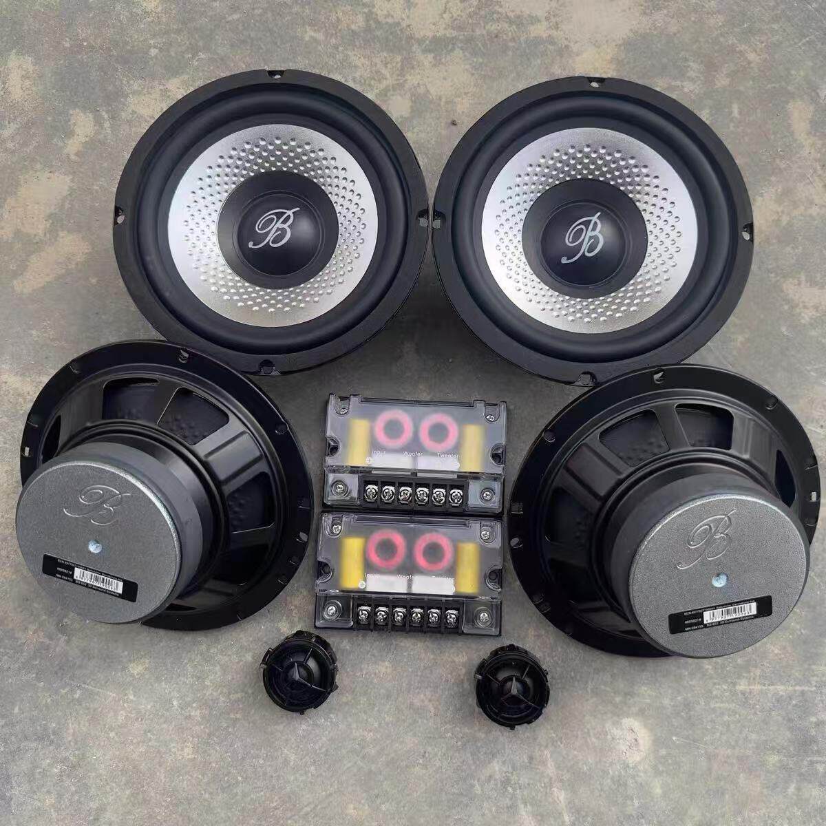 进口拆车柏林之声汽车喇叭6.5寸汽车音响家用中低音改装无损升级