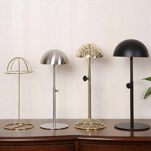 帽子架托 托 家用帽架帽子展示架 假发人头模型服装店帽子架简易