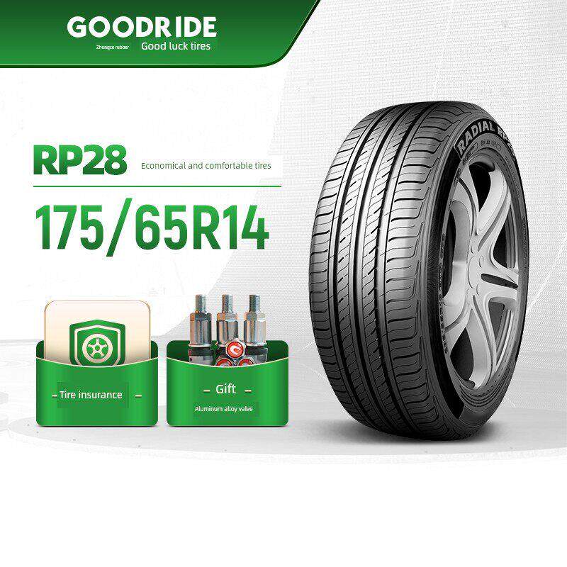 好运气轮胎175/65R14经济型和格纹汽车电动轮胎Rp28安静,经济和