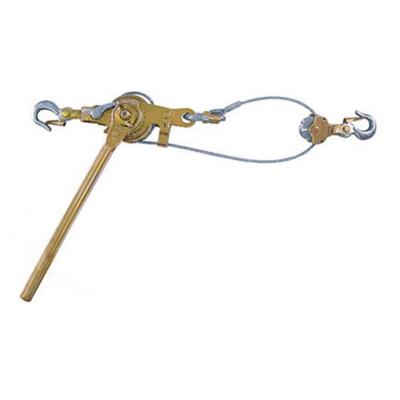 三勾式软钢索绝缘紧线器P1500XL适用电力牵引棘轮手把轻量省力