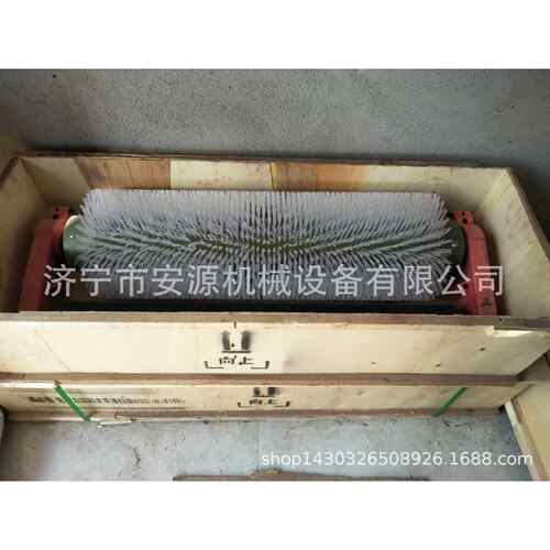 被动尼龙毛刷清扫器ZX-XQ-II被动滚刷清扫器B=650毛刷辊