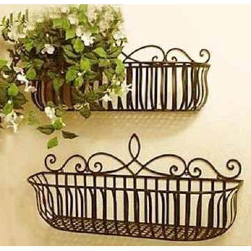 铁艺花架壁挂花架装饰墙壁花篮挂篮阳台花架花盆架吊兰绿萝包邮