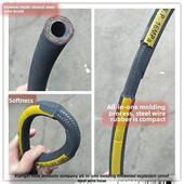 适用黑猫清洗机配件55 58型高压洗车机水管包布纹钢丝管出水管