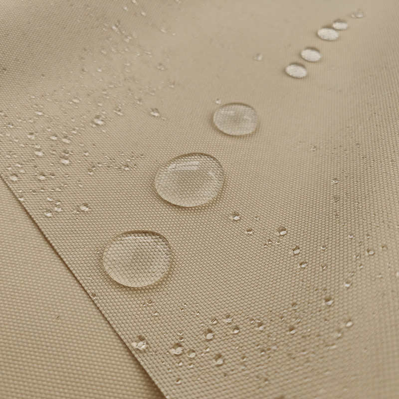 户外天幕露营帐篷布面料600D米色牛津布加厚雨伞遮阳防晒防水布料