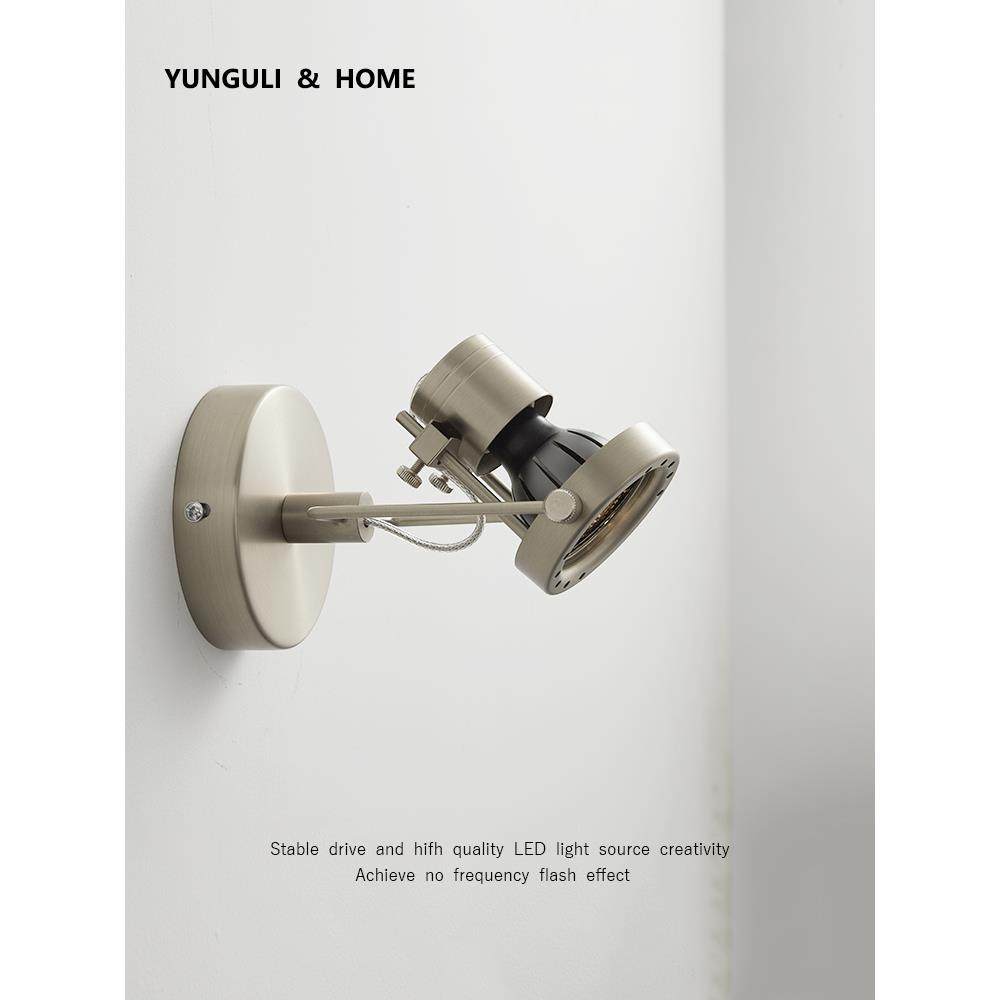 包豪斯工业风走廊挂画招牌墙射灯高级感覆古浴室镜前卧室床头壁灯,家装灯饰光源,壁灯,淘宝优惠券,粉丝福利购,淘宝优惠卷