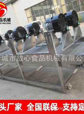 蔬菜水EOZ果连续翻转风干机 清洗干机式流水线商用冷风却沥水机