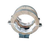 长输蛭石管托管道支吊架蛭石隔热管托 蒸汽管道滑动管托导向支座