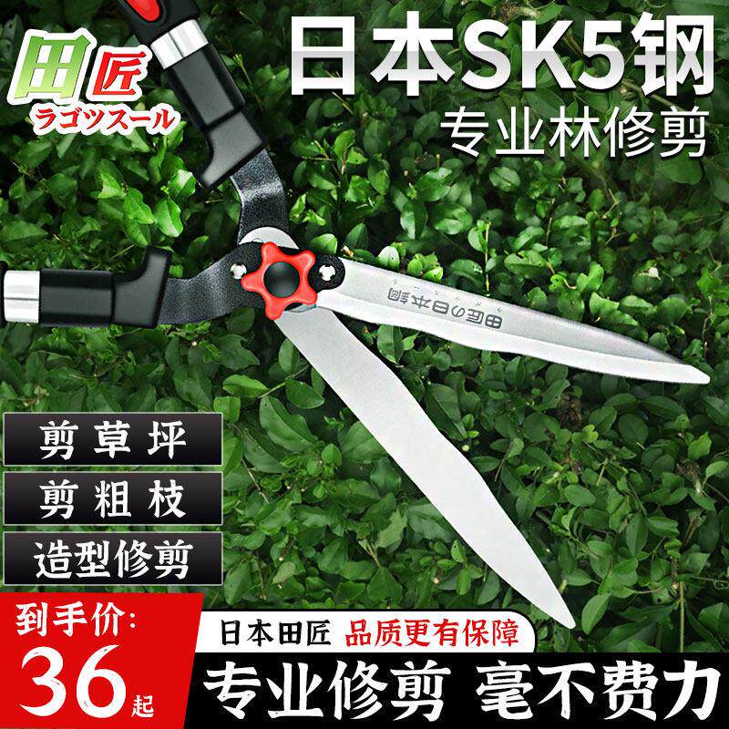 园林花剪园艺剪刀修枝剪果树剪草坪绿化强力大剪刀绿篱剪修剪树枝图片