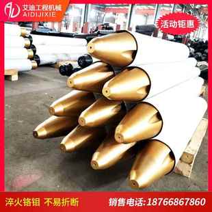 挖掘机破碎锤PGA头钎加杆夯土钎大杆长钢钎