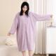 2025新款 浴巾速干吸水女士浴裙家用洗澡浴衣加厚连帽浴袍 冬可穿式