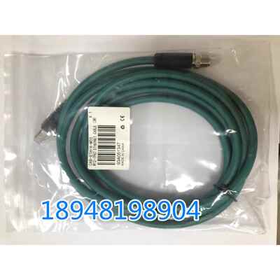 M12转RJ45 X-coding8芯线 康耐视工业相机线CCB-84901-1002