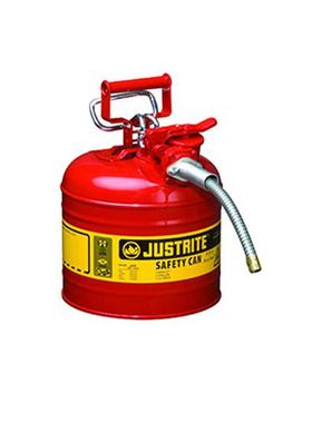 JUSTRITE 7220120Z 紅色安全罐II型钢制安全罐 2加仑
