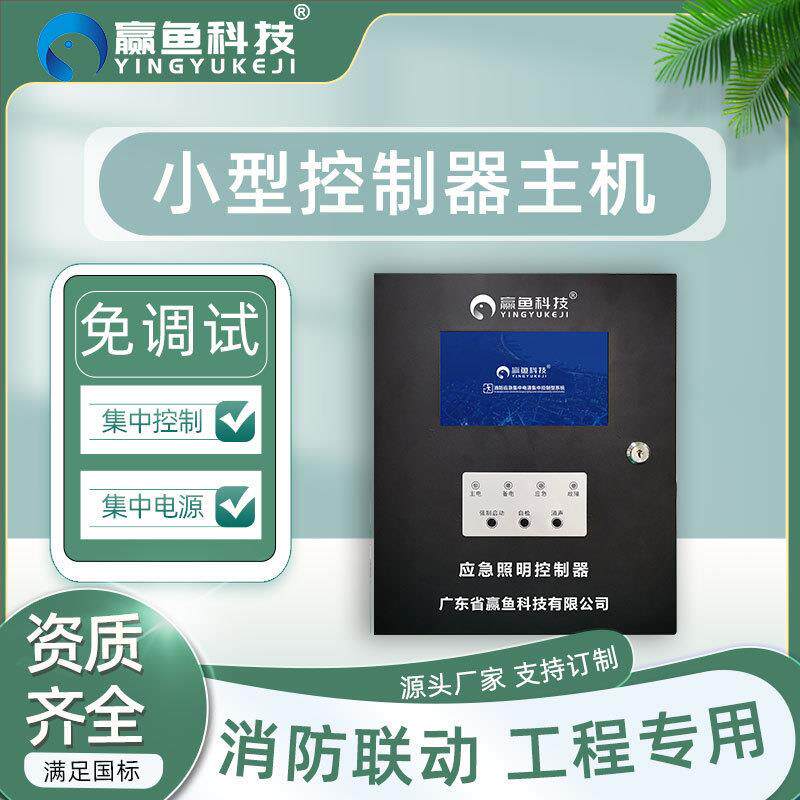 智能照明控制器小型免调试主机集中电源控制应急疏散系统微型