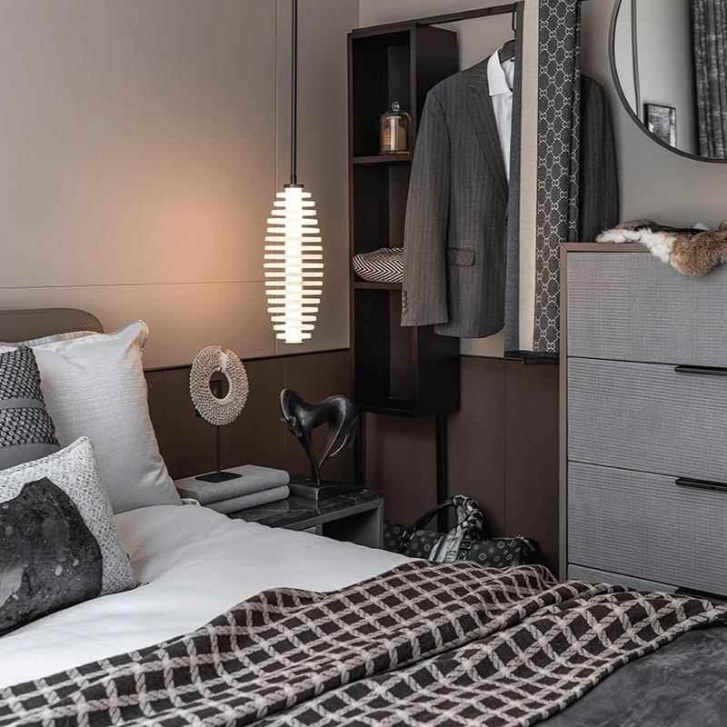 工厂直销【奢华定制】设计师2025新款样板房大平层豪宅别墅卧室床