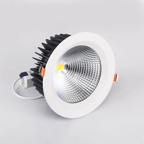 led筒灯嵌入式射灯高亮大功率40W50W60W工程商业酒店cob天花射灯