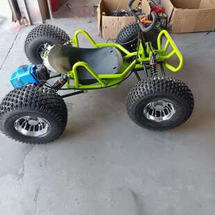 ATV无级变速卡丁车4轮大人可坐燃油电动版户外漂移越野山地防撞车