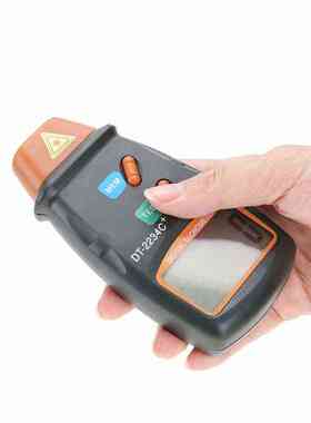 外贸DT-2234C+橙色数字激光转速表 手持式数显转速计 激光测速仪