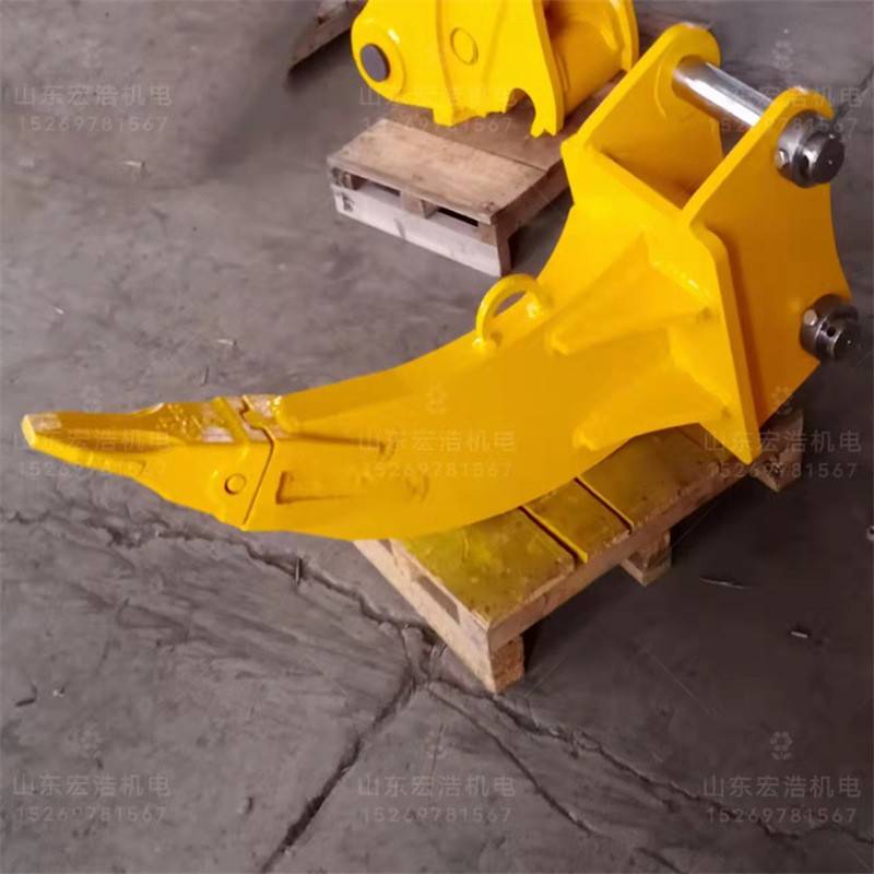 煤矿硬土冻土挖机20吨工程机械配件双轴液压鹰嘴斗齿