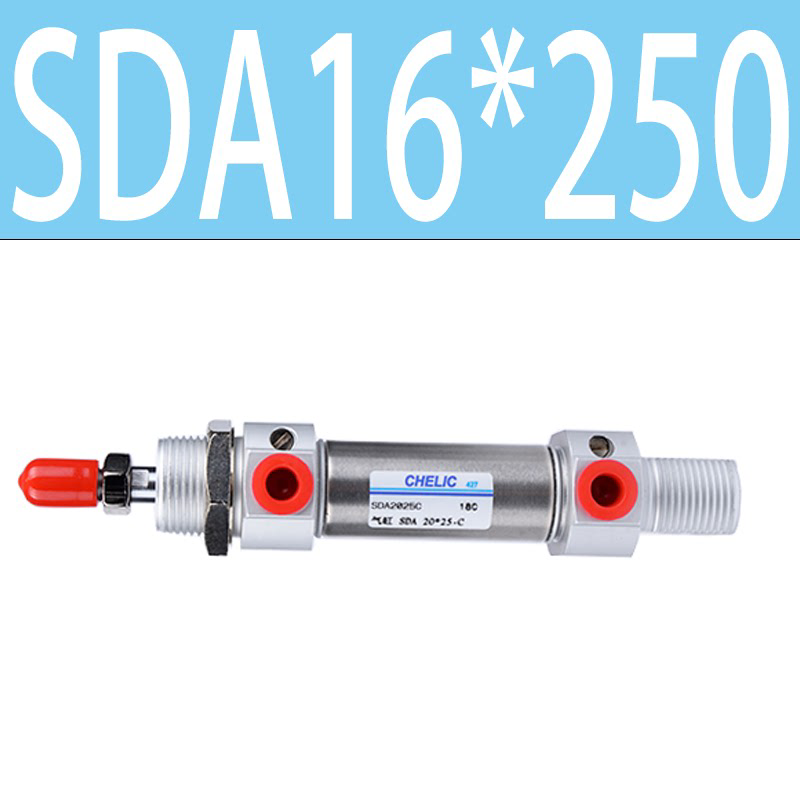 CHELIC气立可不锈钢32迷你气缸SDA16*20*25*40*50*75*100*125*150