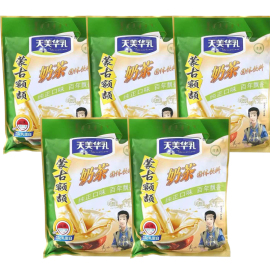 天美华乳奶茶400g×5袋咸味蒙古额吉颉奶茶，粉固体小袋速溶冲饮品