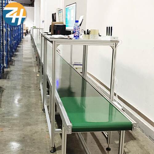 厂家直供滚筒输送机自动化平行皮带传送快递包装移动物流打包带