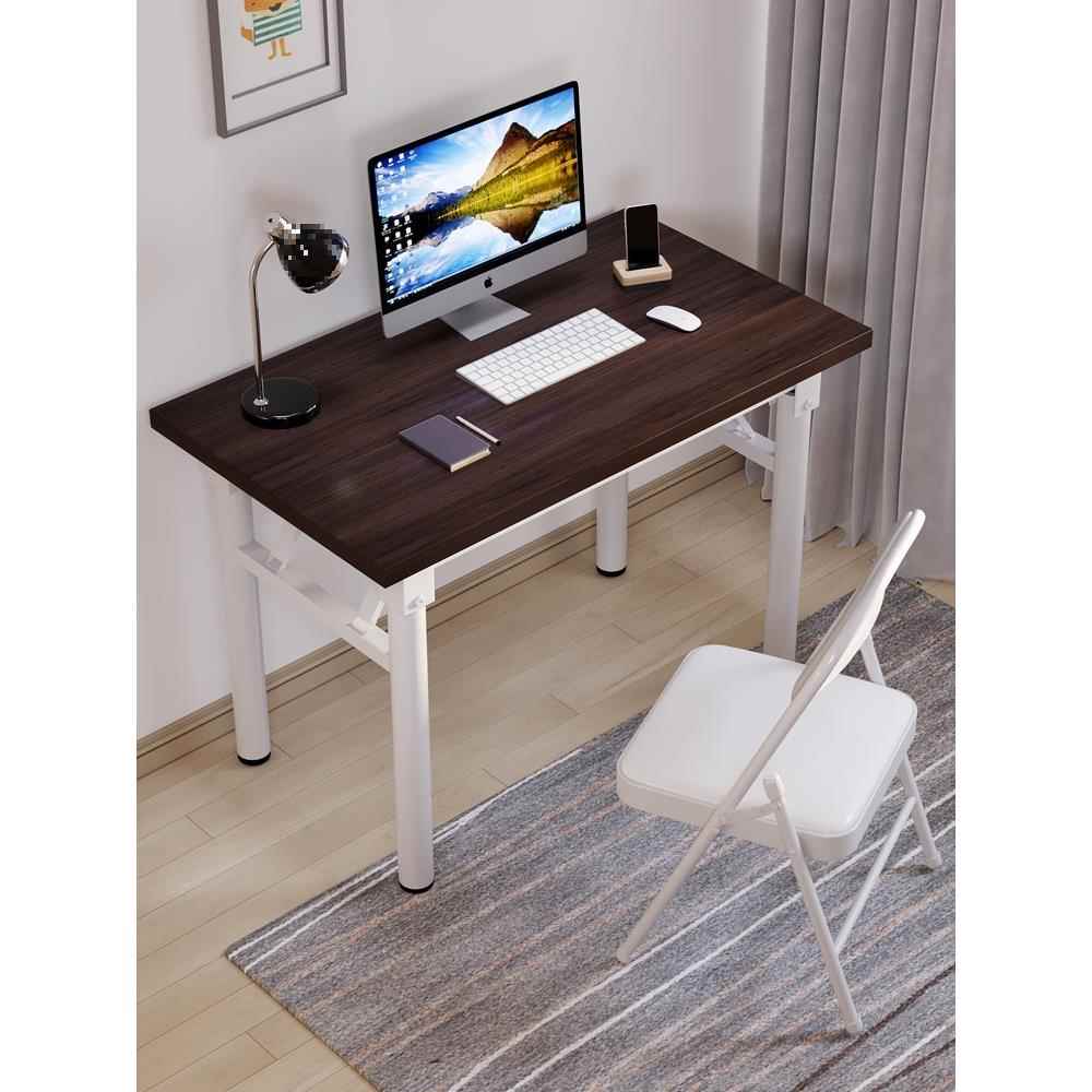 折叠桌子电脑桌家用小饭桌长方形学生写字书学习桌简易出租屋餐桌