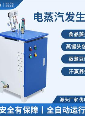 电加热蒸汽发生器工业电蒸汽锅炉食品加工榨油酿酒煮豆浆36-120KW