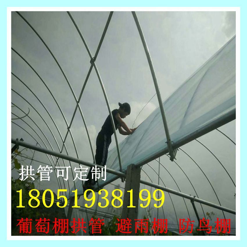无锡厂家销售葡萄大棚配件 农业种植连栋温室大棚 热镀锌大棚骨架